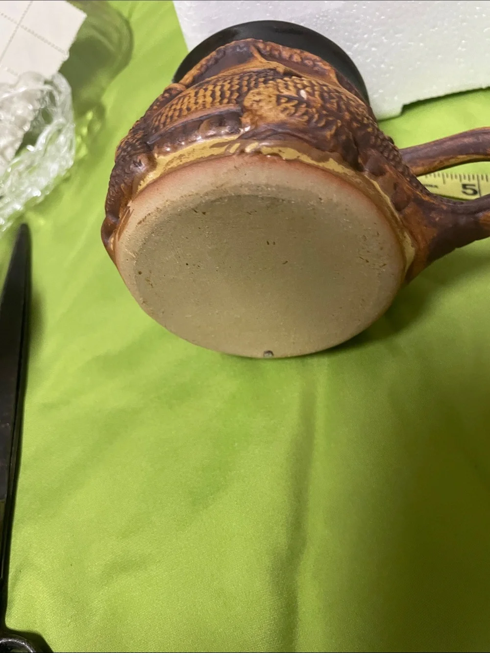 Textured Dragon Accent Habitat Cup in Brown